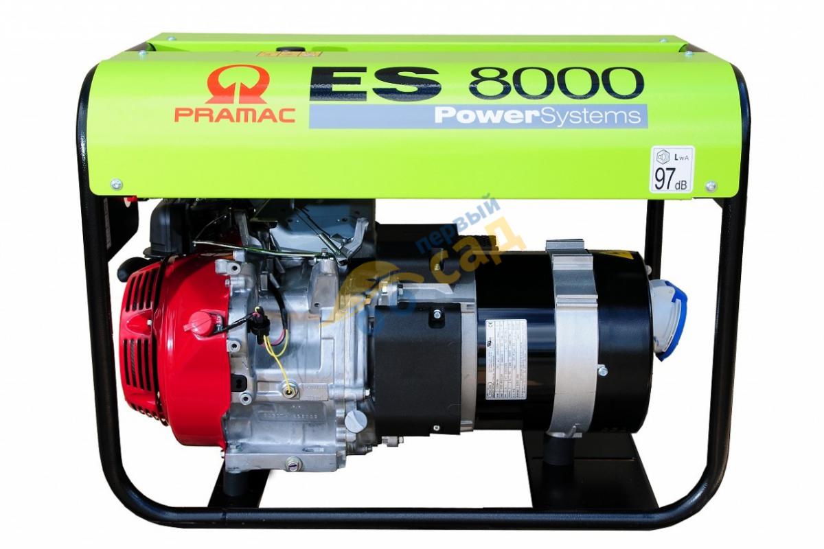 Первый-Сад - Бензиновый генератор  ES 8000